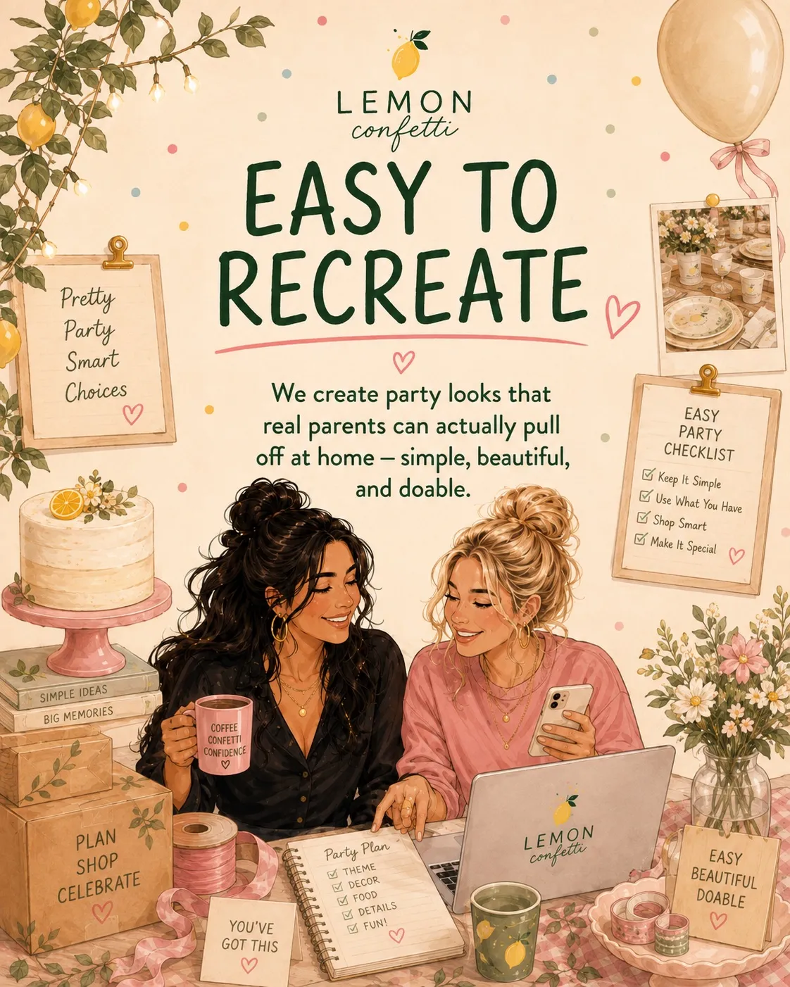 Easy to recreate
