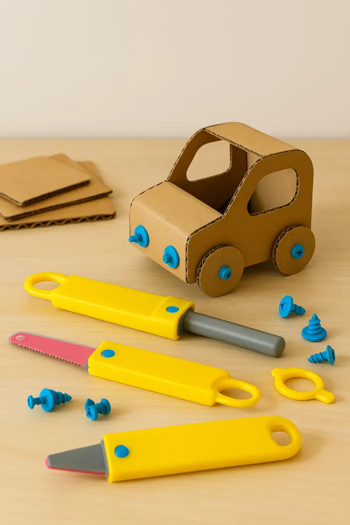 Build-Your-Own Cardboard Vehicle