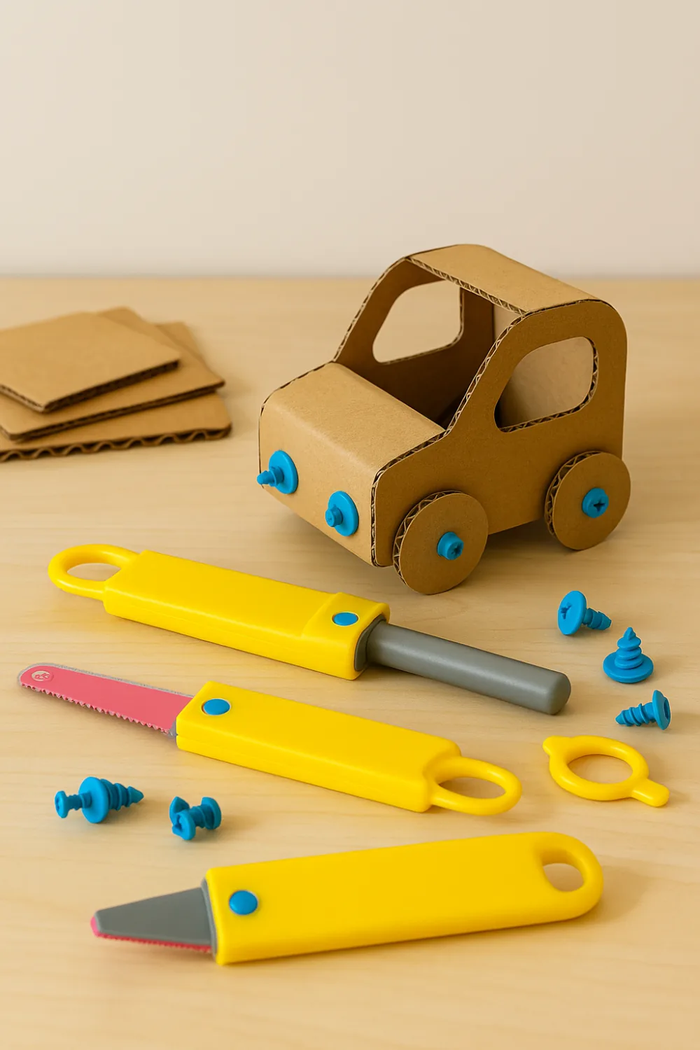 Build-Your-Own Cardboard Vehicle
