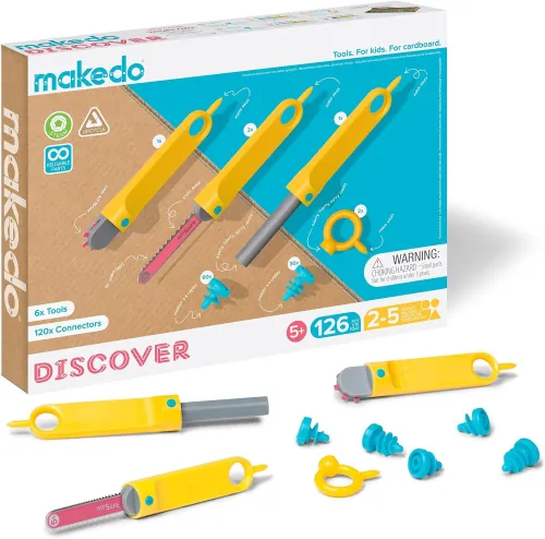 Makedo Discover Cardboard Construction Tool Kit