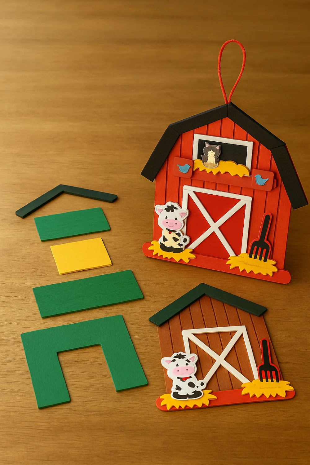 Build-Your-Own Wooden Barn