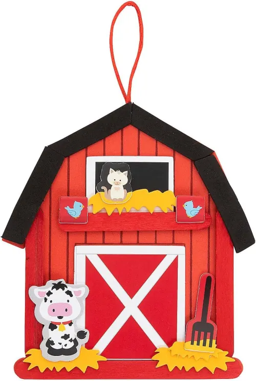 Fun Express Farm Barn Craft Kits