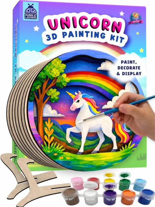 Unicorn 3D Painting Kit
