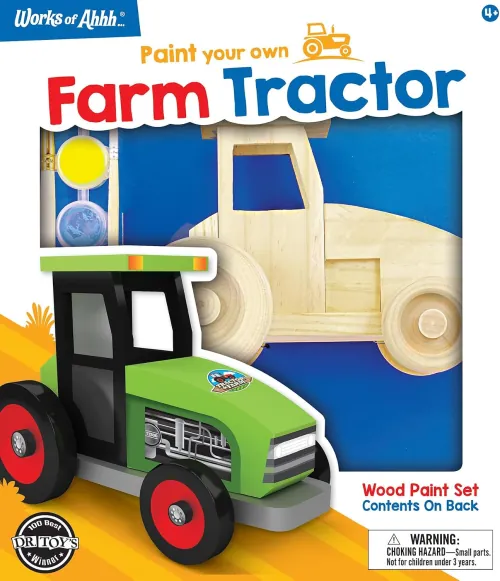 Works of Ahhh Farm Tractor Premium Wood Paint Kit