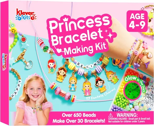 JOVA Klever Kits Princess Bracelet Making Kit