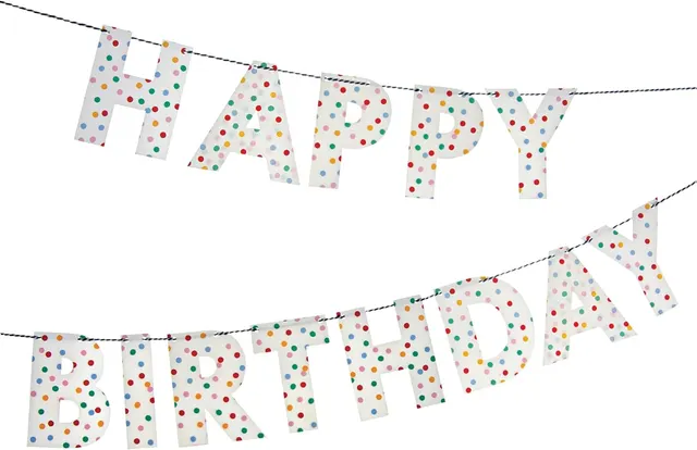 Meri Meri Spotty Garland
