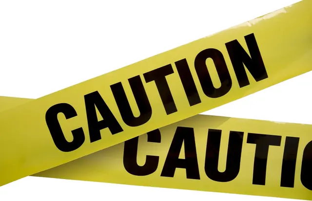 Caution Party Tape, 3in x 100ft — High-Visibility, Tear-Resistant, Construction-Themed