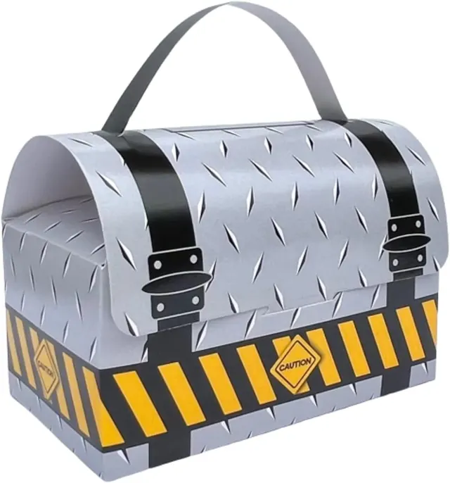 Jayd Products ToolBox Party Favor Boxes, 12-Pack