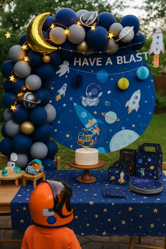 Space Explorer party setup